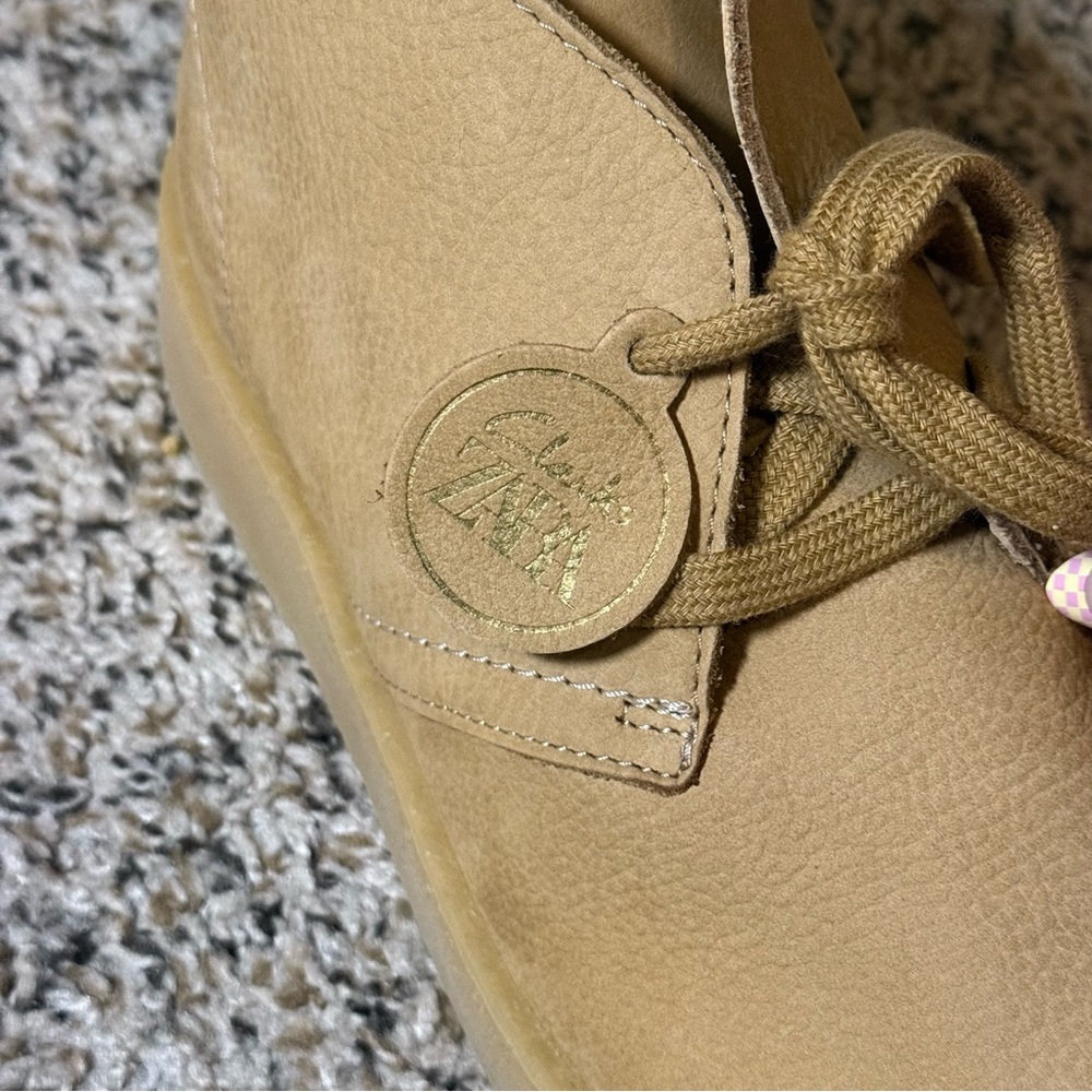 Clark’s x Zara Collaboration Tan Real Leather Ankle Boot Size 38 - Picture 8 of 14